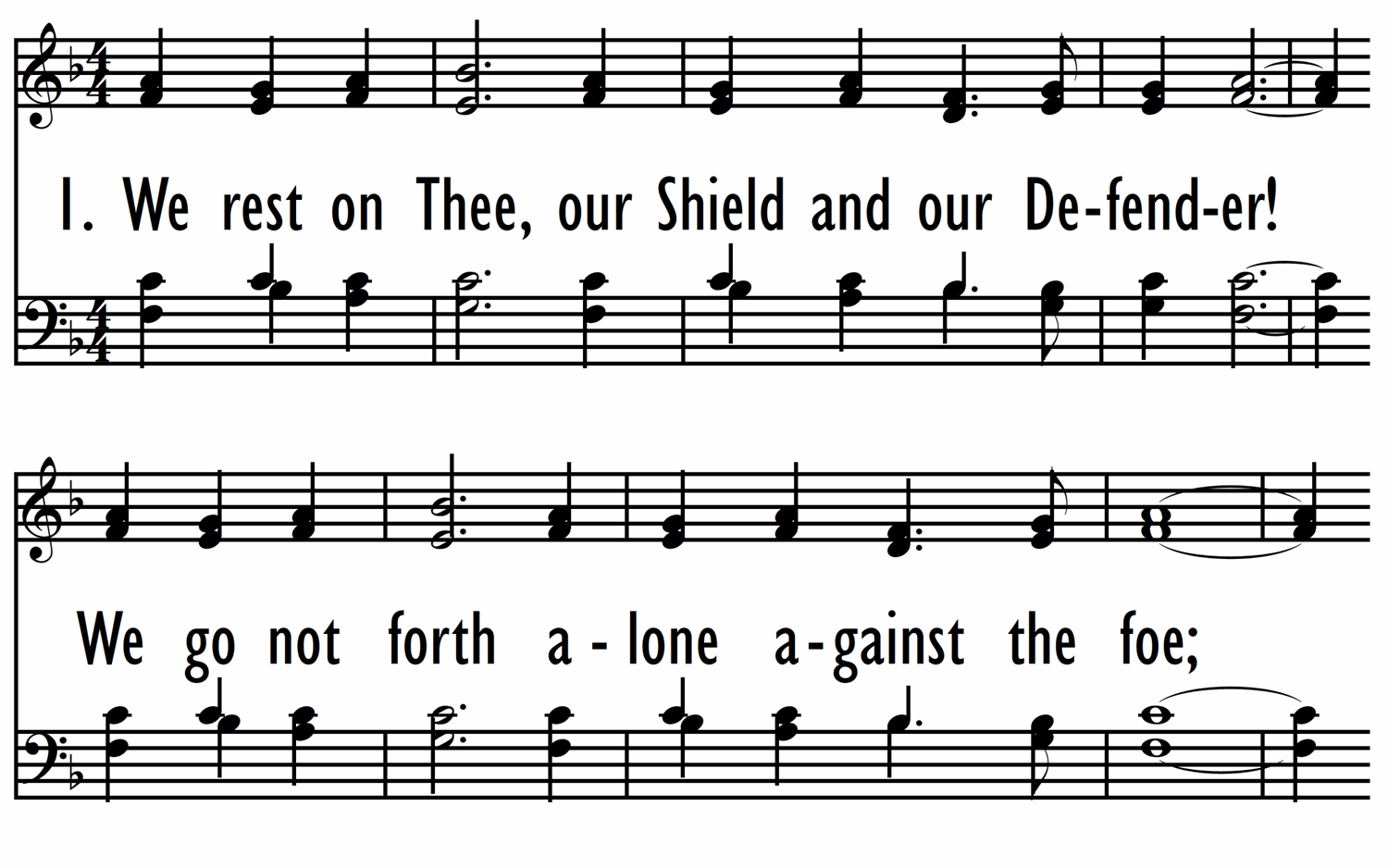WE REST ON THEE - Hymnary.org | Hymnary.org